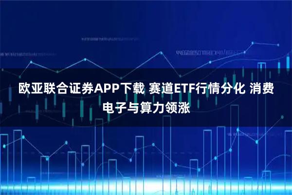 欧亚联合证券APP下载 赛道ETF行情分化 消费电子与算力领涨